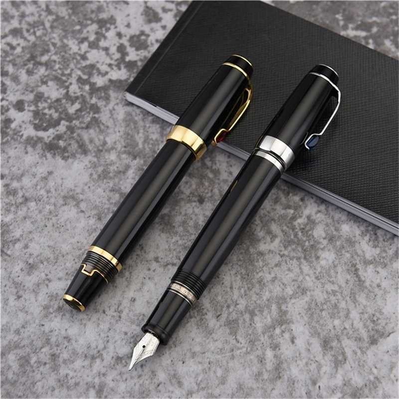 Nib Bohemies Classic Extend-retract Limited Fountain pen edition Top High quality 14K Business office ink pen with Diamond and Ser
Nib Bohemies Classic Extend-retract Limited Fountain pen edition Top High quality 14K Business office ink pen with Diamond and Ser