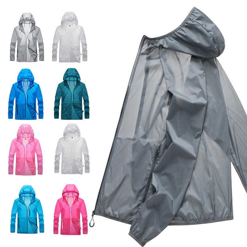 2021 Quick-Drying Jacket Sun Protection Clothing Ultrathin Sunscreen Jacket Windbreaker Cycling Running Camping Breathable Shirt X0621, White men
2021 Quick-Drying Jacket Sun Protection Clothing Ultrathin Sunscreen Jacket Windbreaker Cycling Running Camping Breathable Shirt X0621, White men