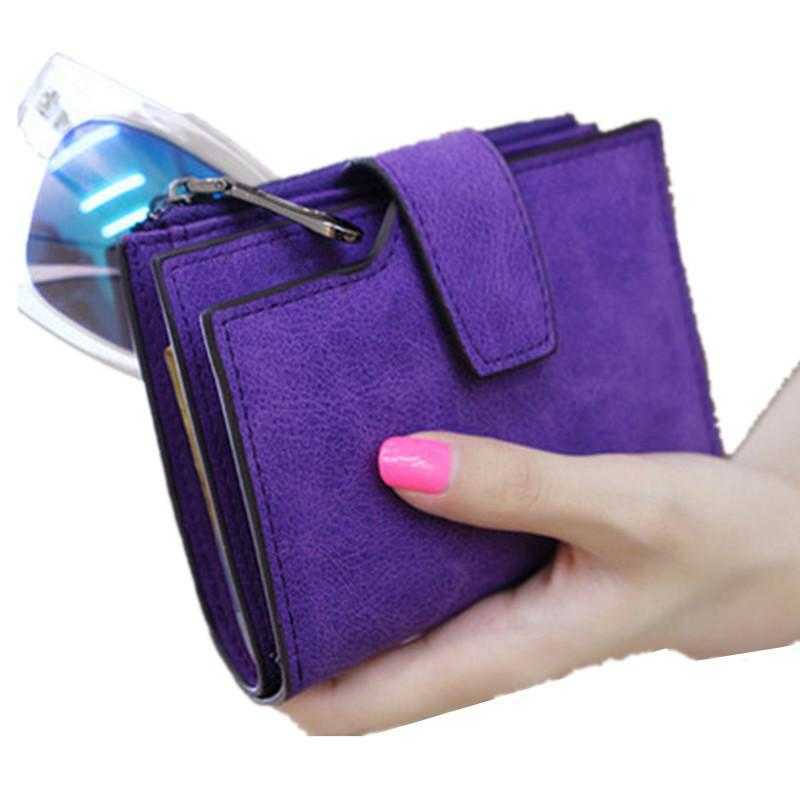Women Fashion Coin Change Purses Purse Money Bag Small Wallet Female Zipper PU Leather Wallets Girls Short Card Holder