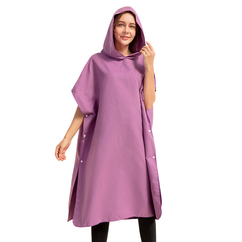 Hooded Microfiber Surf Poncho Diving Swimming Cape Summer Surfing Bathrobe Towel, Light green
Hooded Microfiber Surf Poncho Diving Swimming Cape Summer Surfing Bathrobe Towel, Light green