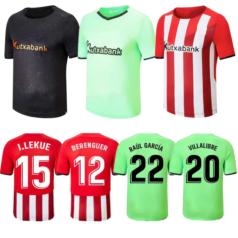 2021 2122 # bilbao #Soccer Jersey# Athletic WILLIAMS MUNIAIN ADURIZ# football# shirts I.MARTINEZ RAUL GARCIA Camiseta de futbol Men uniforms
