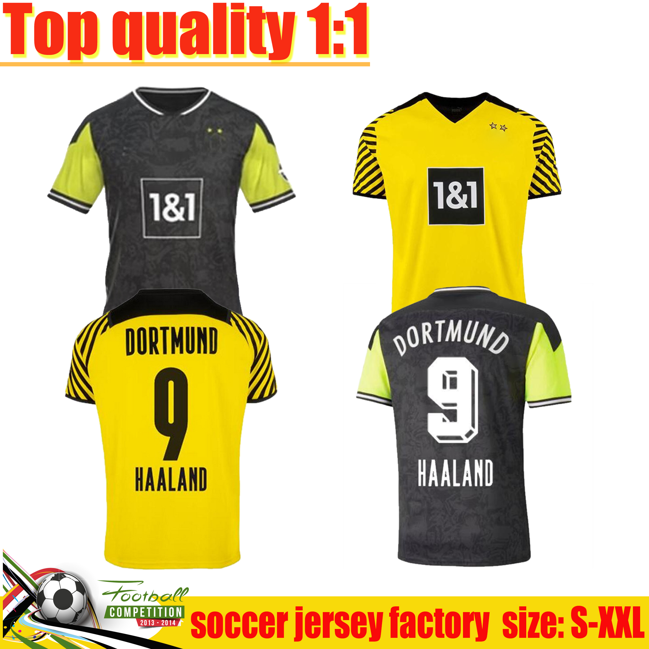 Top quality 1990 Limited Edition soccer jersey 21 20 4th HAALAND REUS 2021 2022 BELLINGHAM SANCHO HUMMELS BRANDT home away football shirt me, Black;yellow
Top quality 1990 Limited Edition soccer jersey 21 20 4th HAALAND REUS 2021 2022 BELLINGHAM SANCHO HUMMELS BRANDT home away football shirt me, Black;yellow