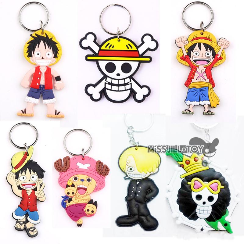 Keychains 5pcs Anime OP ONE PIECE Jewelry Pendant Luffy Chopper Sanji Brook Soft Figure Doll Key Chain Keyring For Boys Girls Kids Gift
Keychains 5pcs Anime OP ONE PIECE Jewelry Pendant Luffy Chopper Sanji Brook Soft Figure Doll Key Chain Keyring For Boys Girls Kids Gift