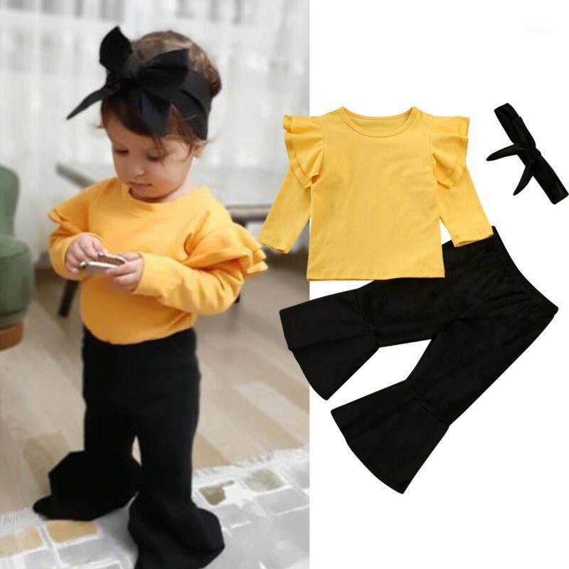 Clothing Sets 3PCS Infant Born Baby Girls Ruffles Solid Long Sleeve Shirt Tops Flared Pants Trousers Headband Outfits Clothes, White
Clothing Sets 3PCS Infant Born Baby Girls Ruffles Solid Long Sleeve Shirt Tops Flared Pants Trousers Headband Outfits Clothes, White