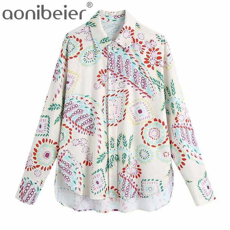 Women Vintage Color Match Print Single Breasted Casual Linen Shirt Blouse Office Lady Long Sleeve Chic Blusas Tops 210604, Multi
Women Vintage Color Match Print Single Breasted Casual Linen Shirt Blouse Office Lady Long Sleeve Chic Blusas Tops 210604, Multi