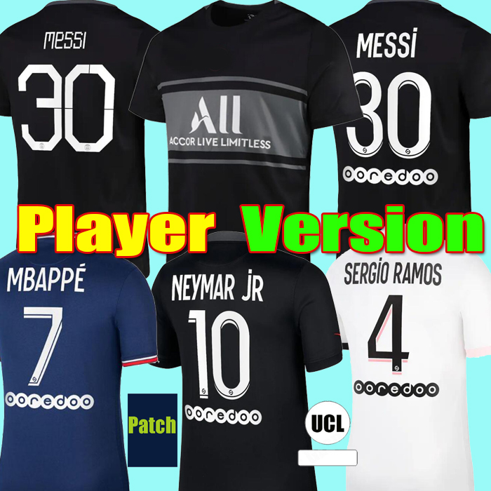 Player version PSG MESSI MBAPPE Soccer jersey HAKIMI SERGIO RAMOS equipe 2021 NEYMAR MARQUINHOS VERRATTI JR men kids kit shirt uniform enfants maillot foot third 3rd, Player home
Player version PSG MESSI MBAPPE Soccer jersey HAKIMI SERGIO RAMOS equipe 2021 NEYMAR MARQUINHOS VERRATTI JR men kids kit shirt uniform enfants maillot foot third 3rd, Player home