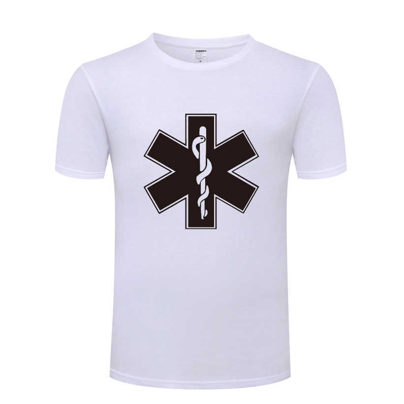 EMT Emergency Technician Mens Men T Shirt Tshirt Short Sleeve O Neck Cotton Casual T-shirt Top Tee 210629