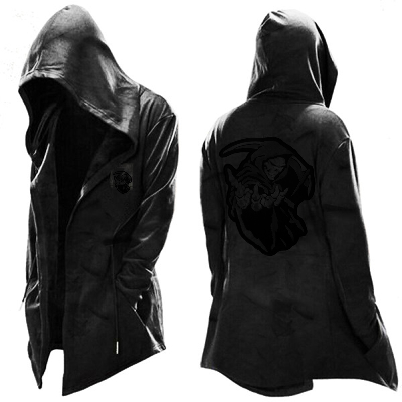 Dark men s cloak, high-quality, fashionable, avant-garde, unique, comfortable and casual Halloween, Picture1
Dark men s cloak, high-quality, fashionable, avant-garde, unique, comfortable and casual Halloween, Picture1