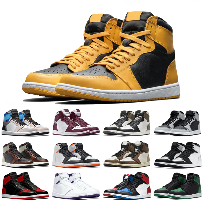 high quality Air Jordan 1 Retro 1s High OG Basketball Shoes Men Women Jumpman Military Blue Hyper Royal Lucky Green Pollen UNC Chicago Mens Trainers Sports Sneakers, #39 36-40
high quality Air Jordan 1 Retro 1s High OG Basketball Shoes Men Women Jumpman Military Blue Hyper Royal Lucky Green Pollen UNC Chicago Mens Trainers Sports Sneakers, #39 36-40