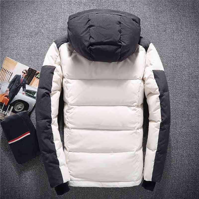 Men's Down & Parkas Winter Men Warm White Duck Jacket Clothes Trend Stitching Cold Resistant Hooded Coat Male Brand Clothing V1X9# 6JES, 1# shoe box
Men's Down & Parkas Winter Men Warm White Duck Jacket Clothes Trend Stitching Cold Resistant Hooded Coat Male Brand Clothing V1X9# 6JES, 1# shoe box