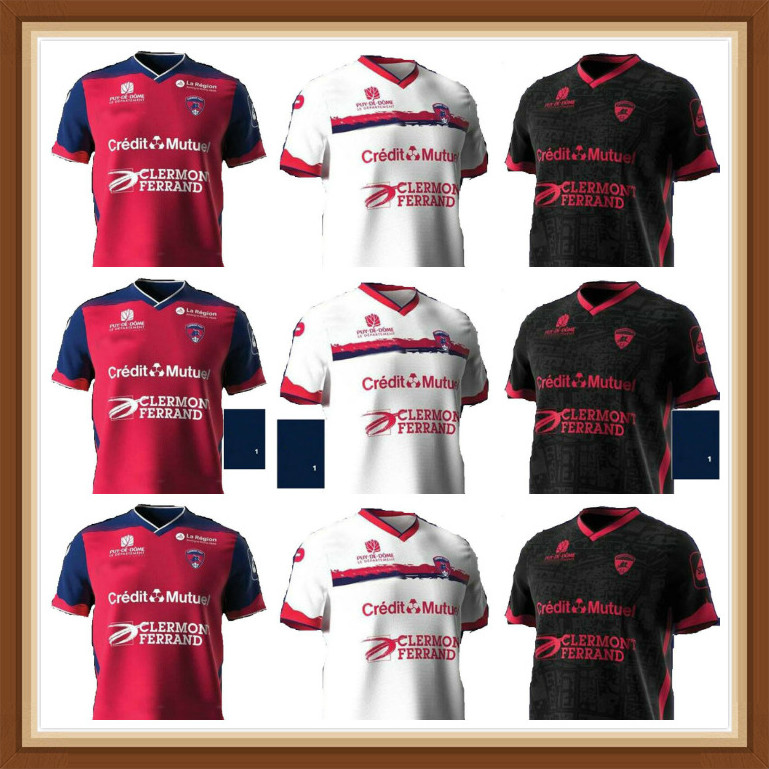 21 22 MAILLOTS Clermont Foot 63 soccer jerseys home away third 2021 2022 bayo Dossou Allevinah Berthomier Magnin Iglesias TELL football shirts, White
21 22 MAILLOTS Clermont Foot 63 soccer jerseys home away third 2021 2022 bayo Dossou Allevinah Berthomier Magnin Iglesias TELL football shirts, White