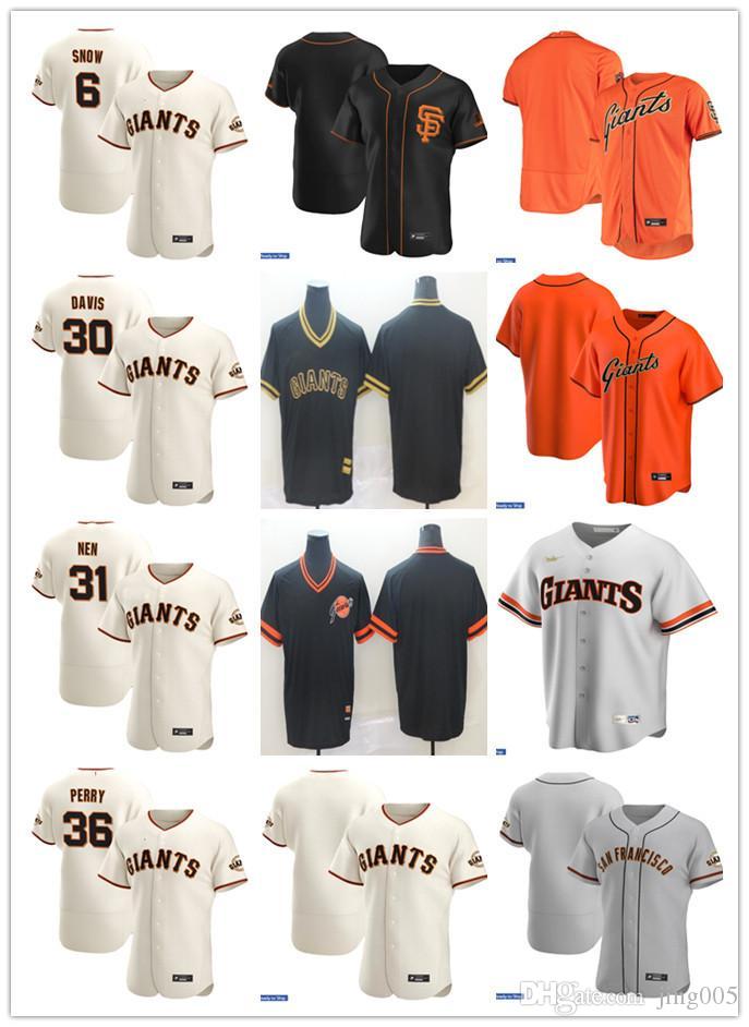 Men Women Youth 30 Chili Davis 36 Gaylord Perry 6 JT Snow 31 Robb Nen Custom Baseball Jersey Blank black gray orange beige, Colour
Men Women Youth 30 Chili Davis 36 Gaylord Perry 6 JT Snow 31 Robb Nen Custom Baseball Jersey Blank black gray orange beige, Colour