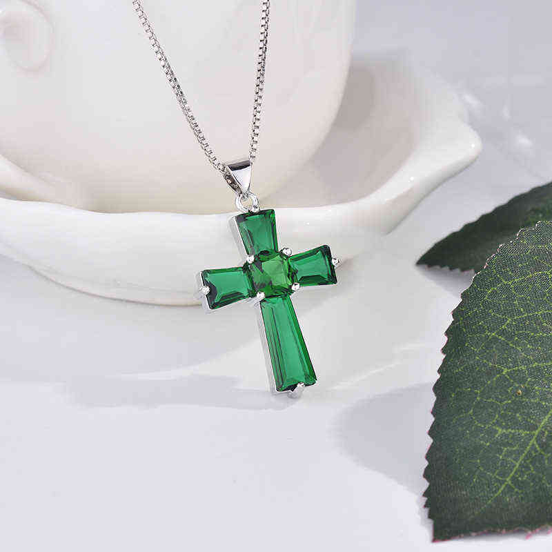 Handmade Emerald Cross Pendant Real 925 Sterling Silver Party Wedding Pendants Necklace For Women men Genuine Gemstone Jewelry
Handmade Emerald Cross Pendant Real 925 Sterling Silver Party Wedding Pendants Necklace For Women men Genuine Gemstone Jewelry
