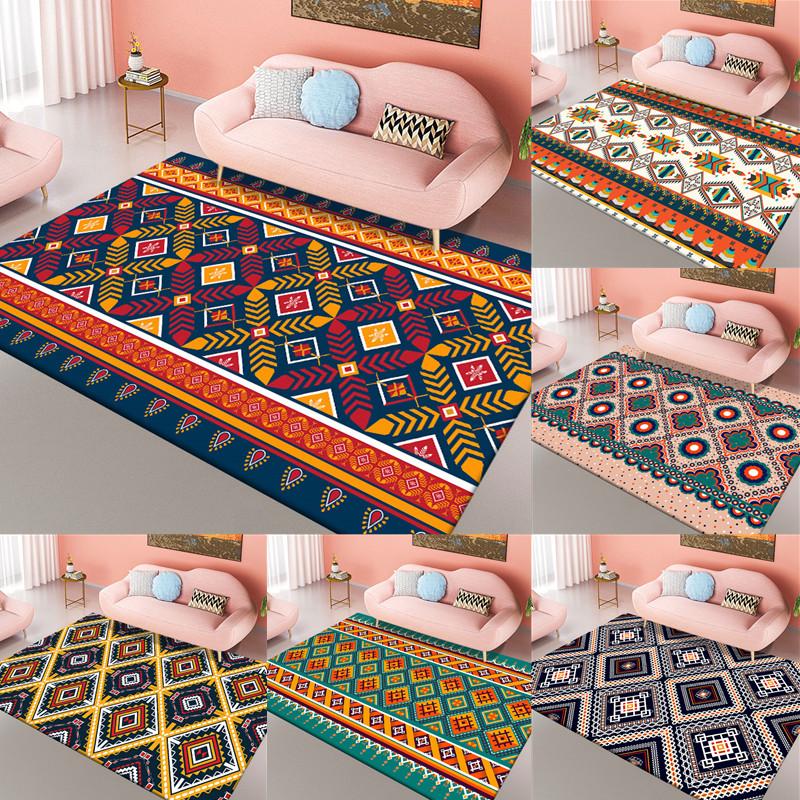 Carpets Fashion Persian Carpet Retro Geometry Design Living Room Bedroom Hall Vintage 3D Ethnic Bedside Rug Washable Mat
Carpets Fashion Persian Carpet Retro Geometry Design Living Room Bedroom Hall Vintage 3D Ethnic Bedside Rug Washable Mat