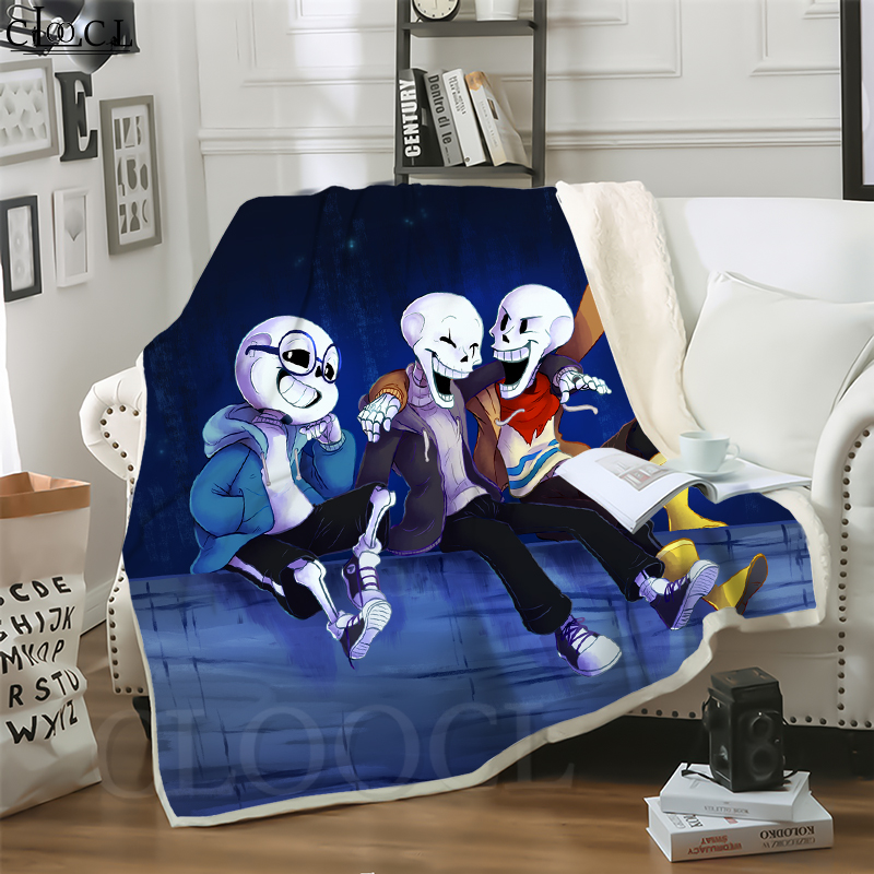 CLOOCL Hot Game Undertale Sans 3D Print Harajuku Air Conditioning Blanket Sofa Teens Bedding Throw Blankets Plush Quilt
CLOOCL Hot Game Undertale Sans 3D Print Harajuku Air Conditioning Blanket Sofa Teens Bedding Throw Blankets Plush Quilt