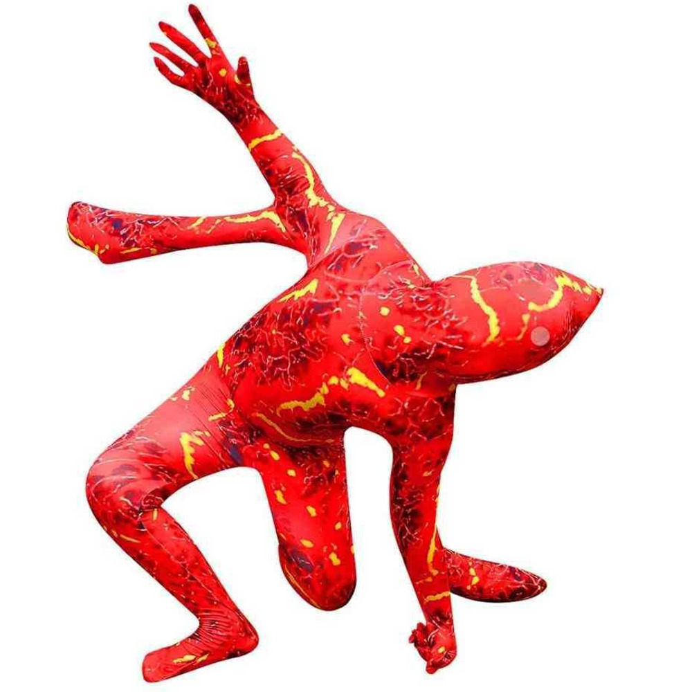 2021 Halloween Cosplay Magma Printed Clothes One-piece Costume Cartoon Funny Horror Prank Tight Children's Boys and Girls Jumpsuits G80DY58, Red
2021 Halloween Cosplay Magma Printed Clothes One-piece Costume Cartoon Funny Horror Prank Tight Children's Boys and Girls Jumpsuits G80DY58, Red