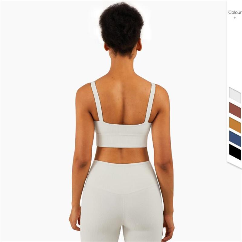Shockproof Plain Running Sports Bras Tops Women Widen Straps Seamless Fitness Crop Top Athletic Yoga Bras, Champagne
Shockproof Plain Running Sports Bras Tops Women Widen Straps Seamless Fitness Crop Top Athletic Yoga Bras, Champagne
