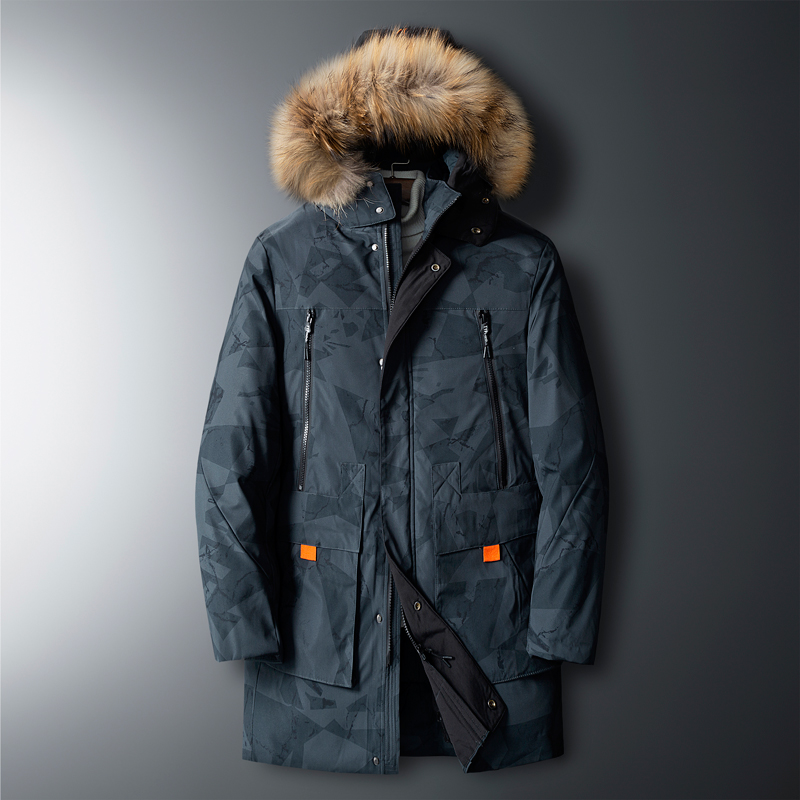 Winter Down Jacket Men Solid Casual Long Parkas Mens Fur Hooded Down Coats Brand Clothing Thick Warm Mens Windbreaker 4XL, Th935 camouflage
Winter Down Jacket Men Solid Casual Long Parkas Mens Fur Hooded Down Coats Brand Clothing Thick Warm Mens Windbreaker 4XL, Th935 camouflage