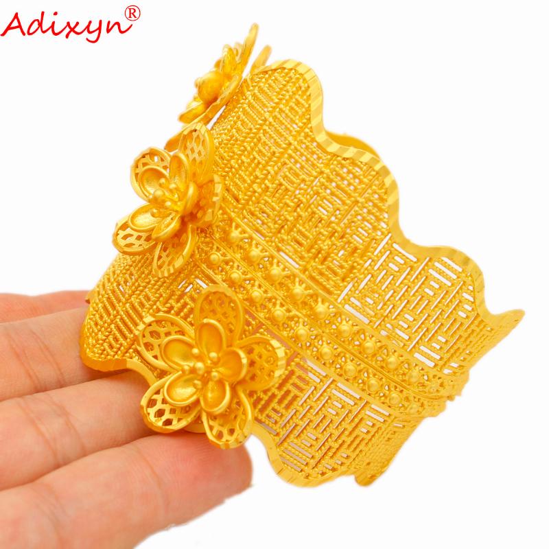 Bangle Adixyn Luxury Dubai Big Wide Gold Color African Ethiopian Men Women Party Wedding Jewelry Gift N06011
Bangle Adixyn Luxury Dubai Big Wide Gold Color African Ethiopian Men Women Party Wedding Jewelry Gift N06011