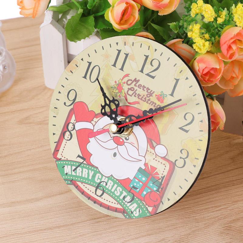 Wall Clocks Christmas Clock Xmas Party Decorative Round For Bedroom Living Room Without Battery
Wall Clocks Christmas Clock Xmas Party Decorative Round For Bedroom Living Room Without Battery