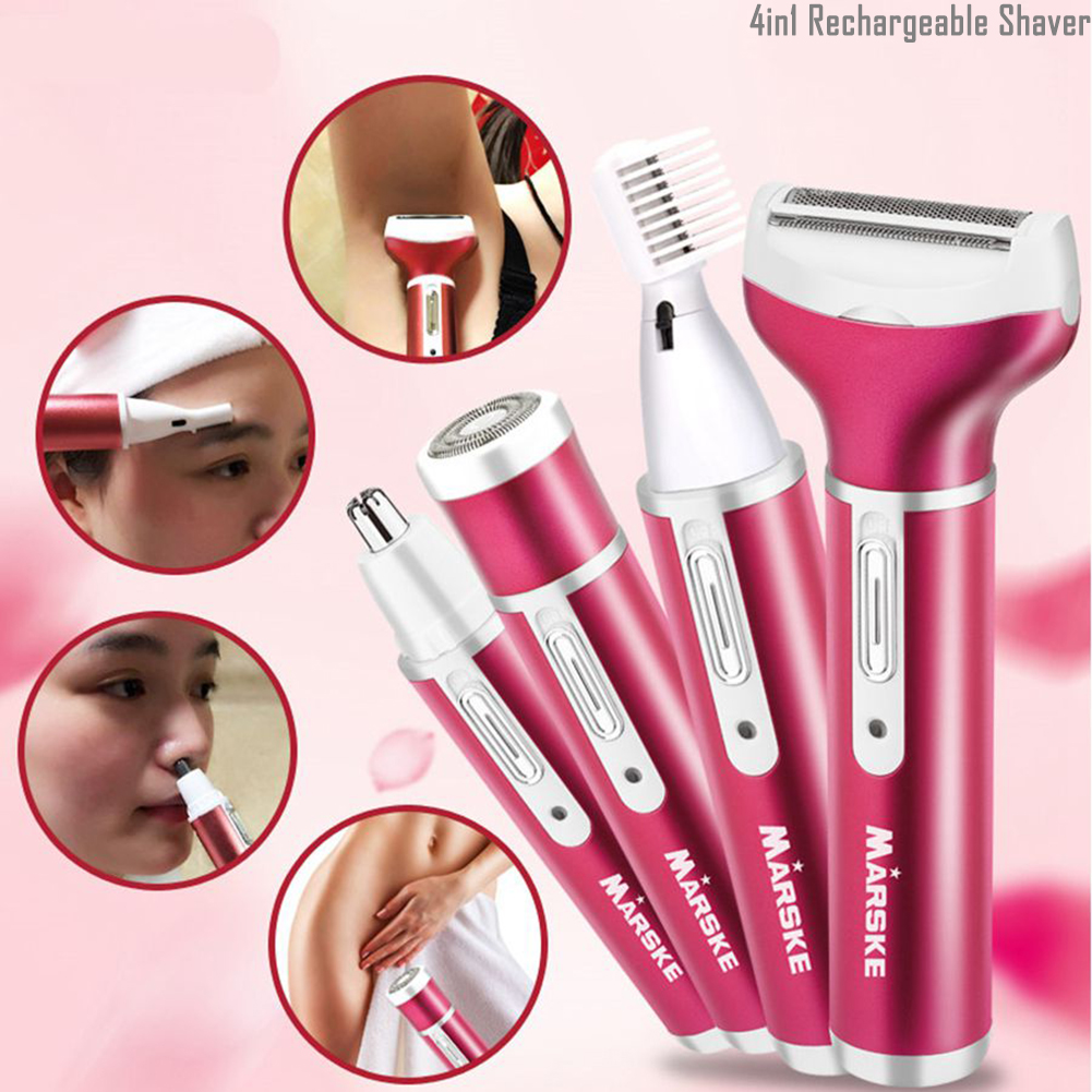 4 In 1 Rechargeable Nose Ear Trimmer Shaver Epilator Eyebrow Beard Washable Hair Removal MS-2212
4 In 1 Rechargeable Nose Ear Trimmer Shaver Epilator Eyebrow Beard Washable Hair Removal MS-2212