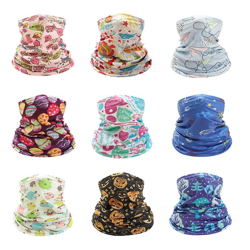 Scarves Silk Sunscreen Children Scarf Spring Summer Sport Baby Boys Girls Windproof Neck Collar Kids Neckerchief, Blue;gray 
Scarves Silk Sunscreen Children Scarf Spring Summer Sport Baby Boys Girls Windproof Neck Collar Kids Neckerchief, Blue;gray