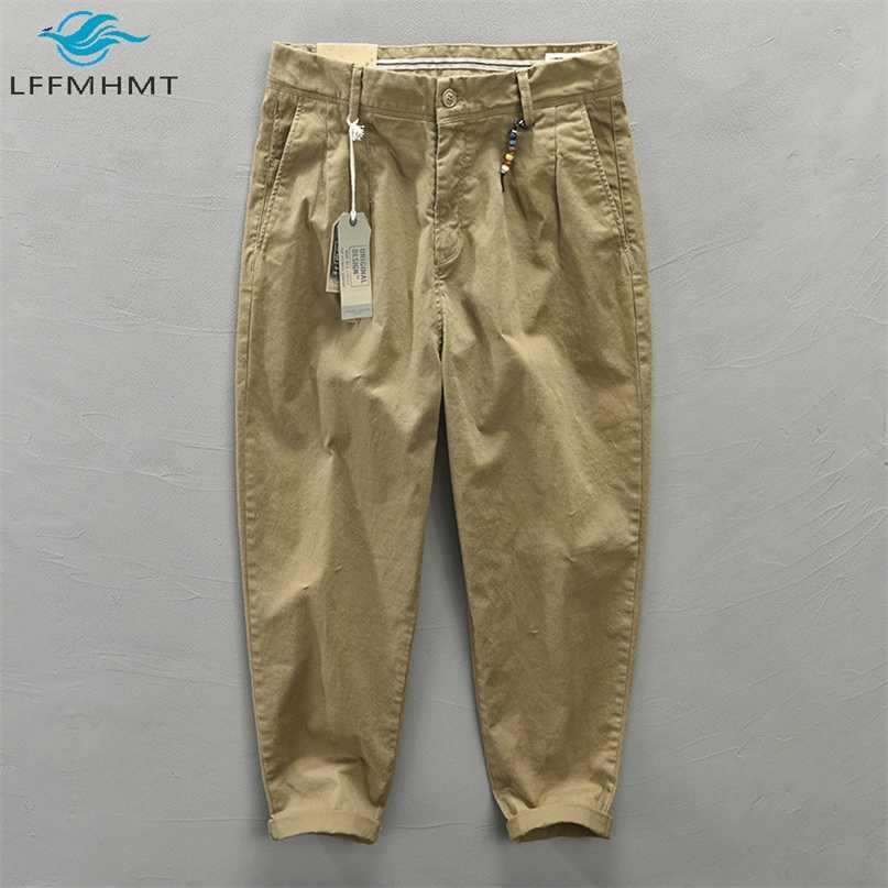 Men Autumn Fashion Solid Color Korean Style Harem Pants Male Harajuku Casual Loose Mid Waist Wild Slim Fit Cotton Pencil Trouser 211110, Tz301 khaki
Men Autumn Fashion Solid Color Korean Style Harem Pants Male Harajuku Casual Loose Mid Waist Wild Slim Fit Cotton Pencil Trouser 211110, Tz301 khaki