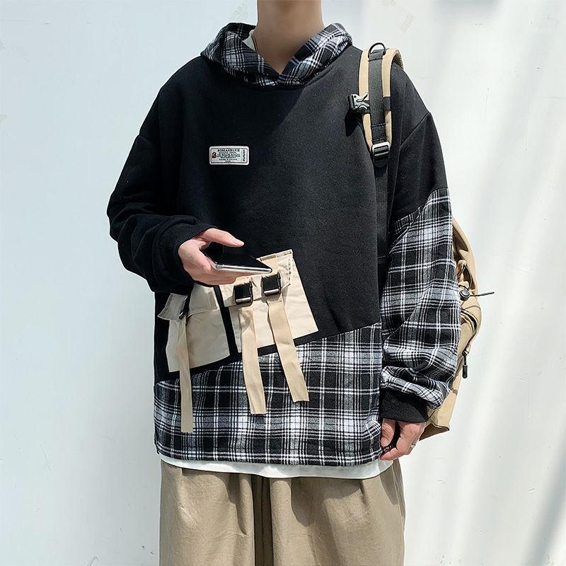 Men's Hoodies & Sweatshirts Autumn Plaid Fashion Retro Casual Hooded Sweatshirt Men Streetwear Loose Hip-hop Pullover Hoodie Mens Hoody -5X, Black
Men's Hoodies & Sweatshirts Autumn Plaid Fashion Retro Casual Hooded Sweatshirt Men Streetwear Loose Hip-hop Pullover Hoodie Mens Hoody -5X, Black