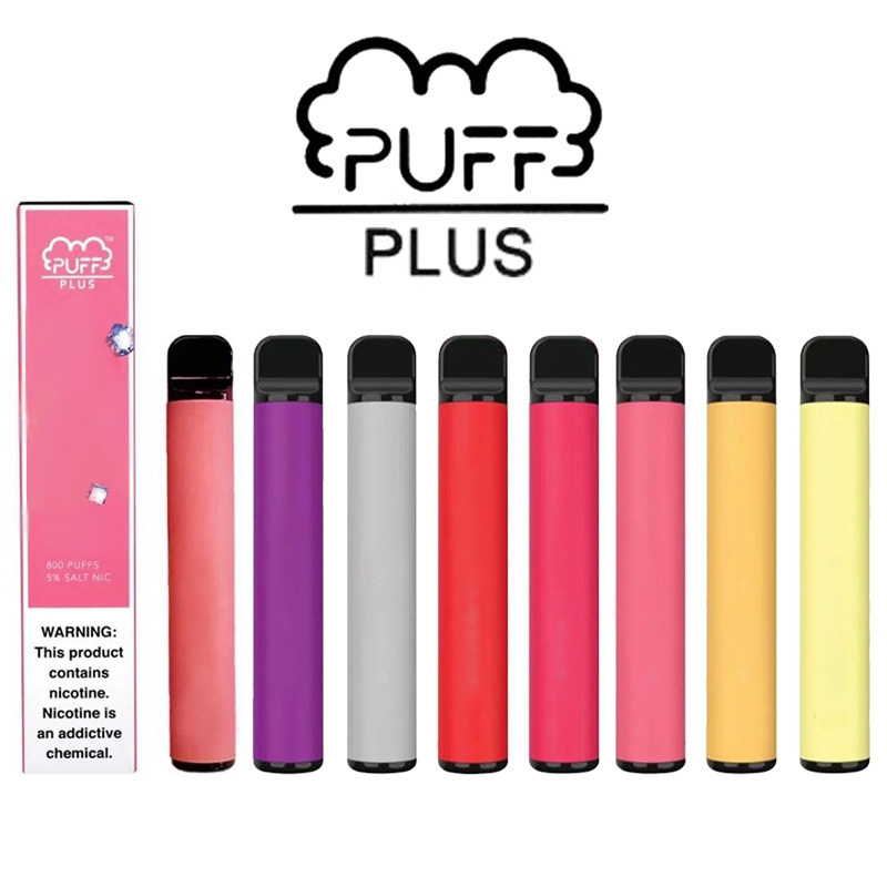 PUFF PLUS Disposable E Cigarette 800 Puffs Vape Pen Kits 550mAh Battery 3ml Capacity e-Cigarettes Portable Vaporizer Pre-Filled VapePods Stick Style
PUFF PLUS Disposable E Cigarette 800 Puffs Vape Pen Kits 550mAh Battery 3ml Capacity e-Cigarettes Portable Vaporizer Pre-Filled VapePods Stick Style