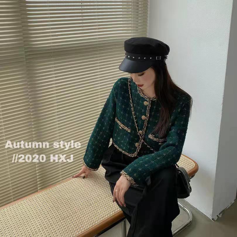 Fashion Jackets Women Spring Autumn Vintage Plaid Versatile O-Neck Coat Office Lady Korean Style Coats Female Casual Streetwear, Black;brown
Fashion Jackets Women Spring Autumn Vintage Plaid Versatile O-Neck Coat Office Lady Korean Style Coats Female Casual Streetwear, Black;brown