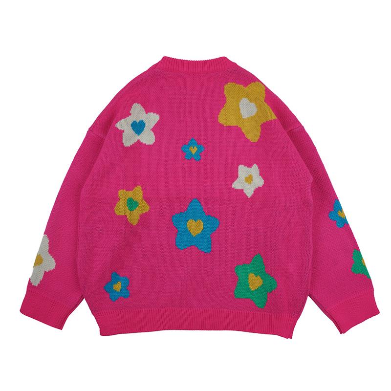 Men's Sweaters Autumn Pullover Men Jacquard Sweater Women Fashion Knit Korean Harajuku Vibe Flower Oversize Casual Hombre Clothes, White;black
Men's Sweaters Autumn Pullover Men Jacquard Sweater Women Fashion Knit Korean Harajuku Vibe Flower Oversize Casual Hombre Clothes, White;black