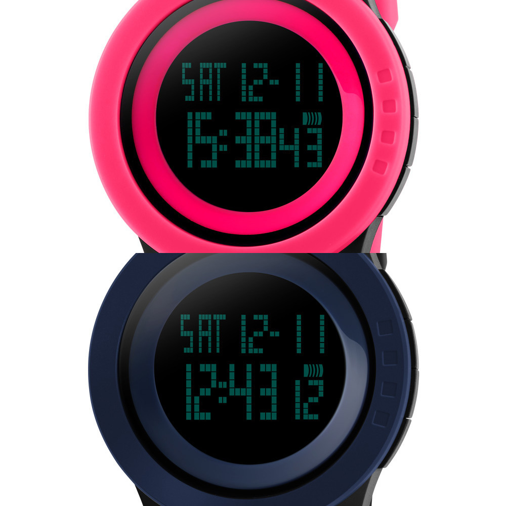 SKMEI Digital Sport Watch Men Chronograph EL Light Men's Wrist Watches Date 12/24 hours Alarm Clock Man relogio masculino 1142 X0524, Red red belt
SKMEI Digital Sport Watch Men Chronograph EL Light Men's Wrist Watches Date 12/24 hours Alarm Clock Man relogio masculino 1142 X0524, Red red belt