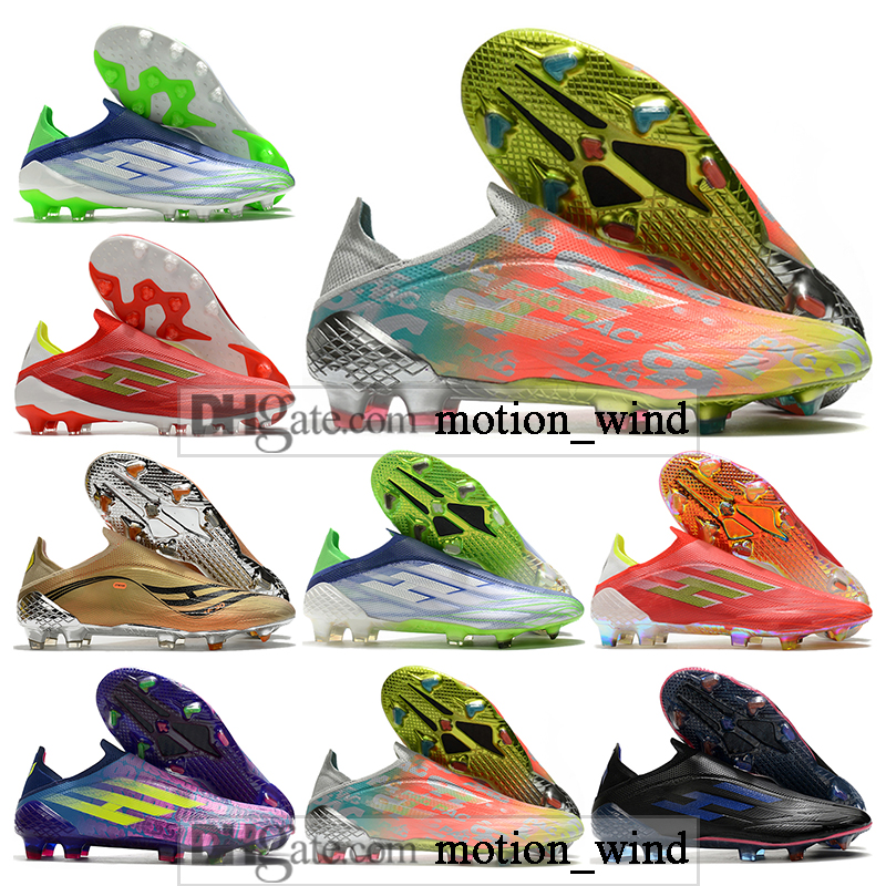 GIFT BAG Mens High Tops Football Boots X Speedflow FG Firm Ground Cleats Ghosted Laceless Outdoor Messi F50 Speed Flow AG Soccer Shoes Botas De Futbol, Color 1
GIFT BAG Mens High Tops Football Boots X Speedflow FG Firm Ground Cleats Ghosted Laceless Outdoor Messi F50 Speed Flow AG Soccer Shoes Botas De Futbol, Color 1