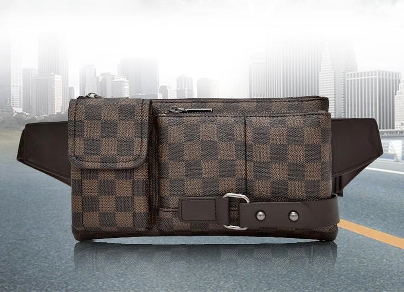 Mens Fashion Streetwear Waist Bags Plaid Brief Multifunction Waterproof Contrast Color Casual Zipper High Capacity Bags, Brown
Mens Fashion Streetwear Waist Bags Plaid Brief Multifunction Waterproof Contrast Color Casual Zipper High Capacity Bags, Brown