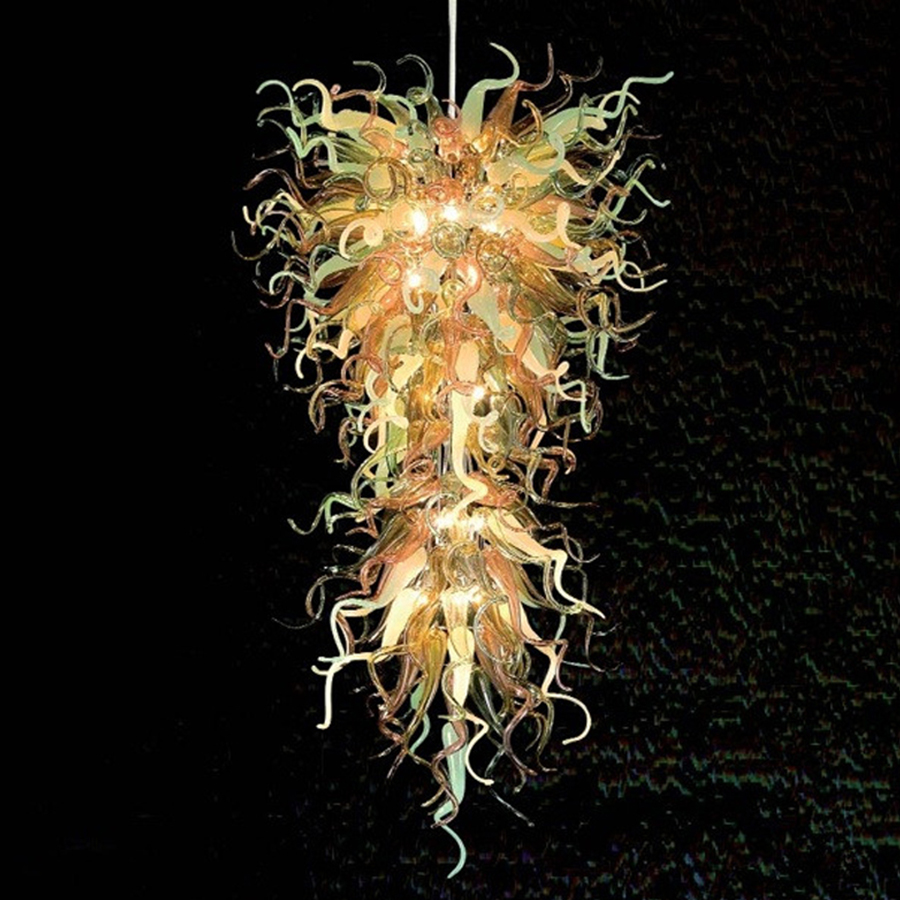Hand Blown Glass Modern Staircase Chandelier Lustre Light Art Energy Saving Home Decor Loft Murano Glass Living Room Chandeliers
Hand Blown Glass Modern Staircase Chandelier Lustre Light Art Energy Saving Home Decor Loft Murano Glass Living Room Chandeliers