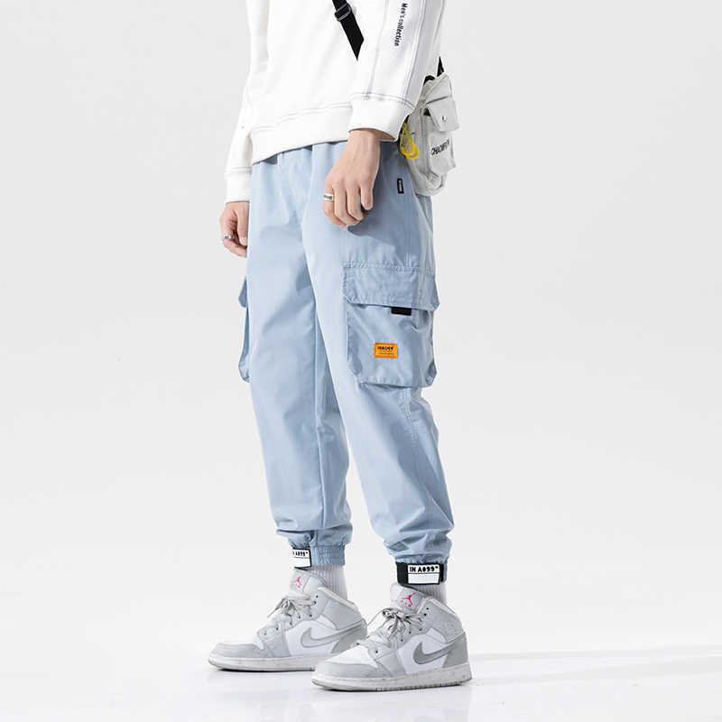 Men Color Block Black Pocket Cargo Pants 2021 Autumn Harem Joggers Male Harajuku Sweatpant Hip Hop Trousers Dropshipping X0615
Men Color Block Black Pocket Cargo Pants 2021 Autumn Harem Joggers Male Harajuku Sweatpant Hip Hop Trousers Dropshipping X0615