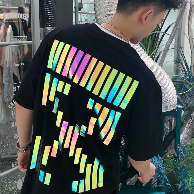 Off New Fashion Brand Arrstyle Colorful Reflective Summer Men' and Women' Lovers Short Sleeve Round Neck Cotton T-shirtkq1m, White
Off New Fashion Brand Arrstyle Colorful Reflective Summer Men' and Women' Lovers Short Sleeve Round Neck Cotton T-shirtkq1m, White