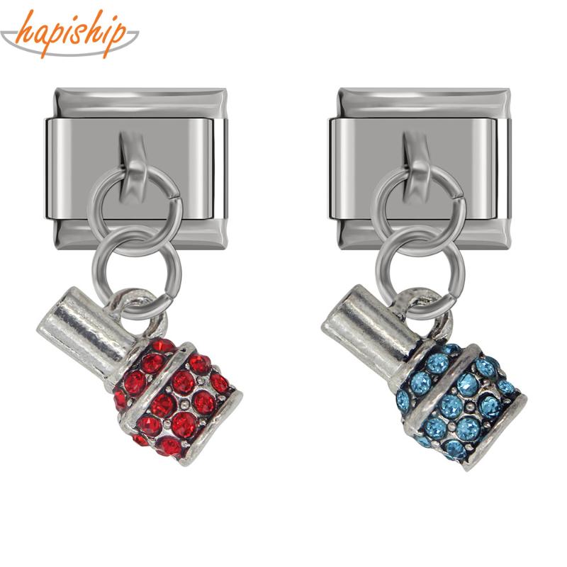 Charms Hapiship 2021 9mm Width Original Daisy Bottle Rhinestone DIY Charm Fit Italian Bracelet Stainless Steel Jewelry Making DJ075-1, Bronze;silver
Charms Hapiship 2021 9mm Width Original Daisy Bottle Rhinestone DIY Charm Fit Italian Bracelet Stainless Steel Jewelry Making DJ075-1, Bronze;silver