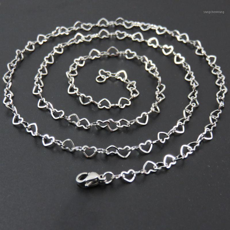 3.6mm Width 18inch-30inch Stainless Steel Love Heart Link Chain Necklace For Women Fashion Jewelry Parts Chains
3.6mm Width 18inch-30inch Stainless Steel Love Heart Link Chain Necklace For Women Fashion Jewelry Parts Chains