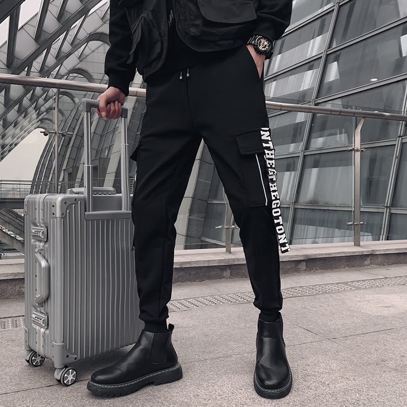 New Moda 2021 Lado Bolso Decorao Harem Roupas Masculinas Simples Todos Os Jogos Fino Ajuste Preto Casual Corredores Calas Hip Hop 1et4, Black
New Moda 2021 Lado Bolso Decorao Harem Roupas Masculinas Simples Todos Os Jogos Fino Ajuste Preto Casual Corredores Calas Hip Hop 1et4, Black