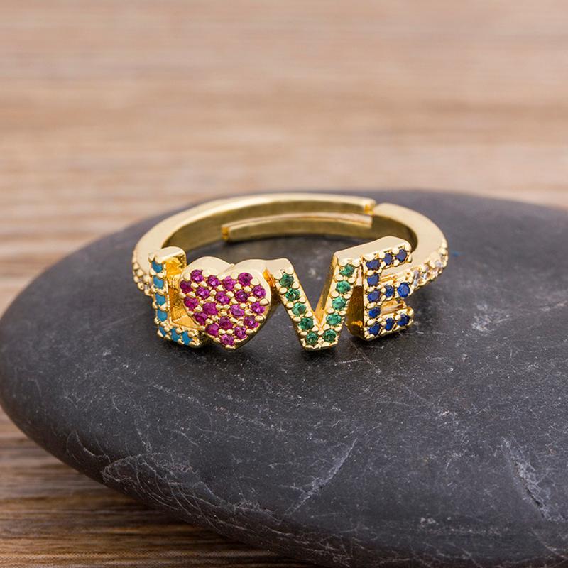 Cluster Rings Letter Love Heart Design Boho Gold Adjustable For Women Crystal Open Finger Ring 2021 Female Bohemian Charm Jewelry Gifts
Cluster Rings Letter Love Heart Design Boho Gold Adjustable For Women Crystal Open Finger Ring 2021 Female Bohemian Charm Jewelry Gifts