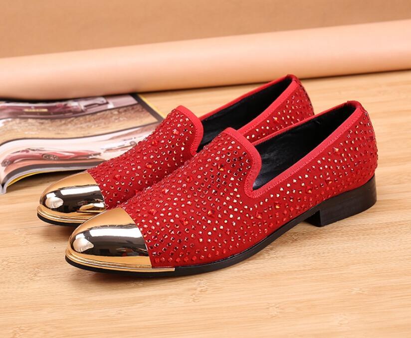Dress Shoes Arrived Royal Blue Rhinestone Mens Loafers Luxury Slip-on Suede Men Handmade Men's Wedding And Prom 38-46, Purple
Dress Shoes Arrived Royal Blue Rhinestone Mens Loafers Luxury Slip-on Suede Men Handmade Men's Wedding And Prom 38-46, Purple