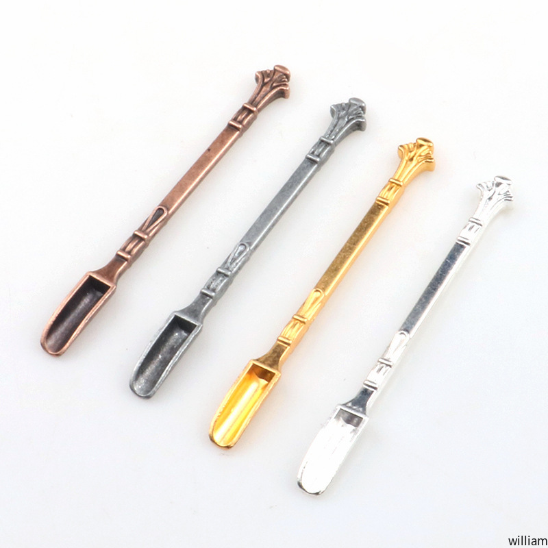 Dabber Wax Tool Dry Herb Vaporizer Gold Silver 4Colors 80mm Tool Rigs Metal Spoon Used for Sniffer Snorter HOOVER Snuff Smoking
Dabber Wax Tool Dry Herb Vaporizer Gold Silver 4Colors 80mm Tool Rigs Metal Spoon Used for Sniffer Snorter HOOVER Snuff Smoking