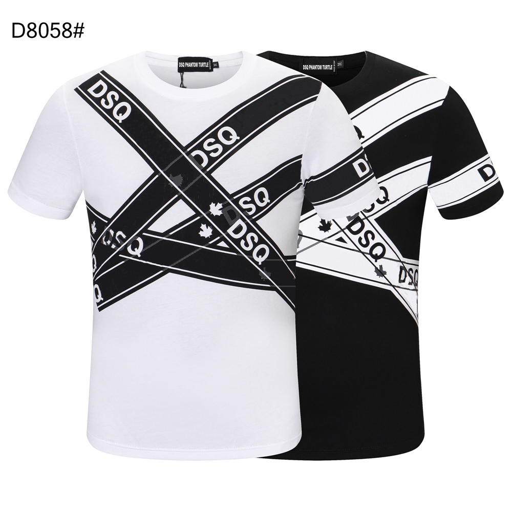 DSQ PHANTOM TURTLE SS Mens Designer T shirt Italian fashion Tshirts Summer DSQ Pattern T-shirt Male High Quality 100% Cotton Tops 60212, White
DSQ PHANTOM TURTLE SS Mens Designer T shirt Italian fashion Tshirts Summer DSQ Pattern T-shirt Male High Quality 100% Cotton Tops 60212, White