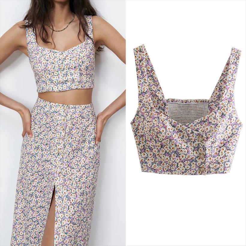 za strap crop summer womens cami floral purple linen fashion double breasted backless tank, White
za strap crop summer womens cami floral purple linen fashion double breasted backless tank, White
