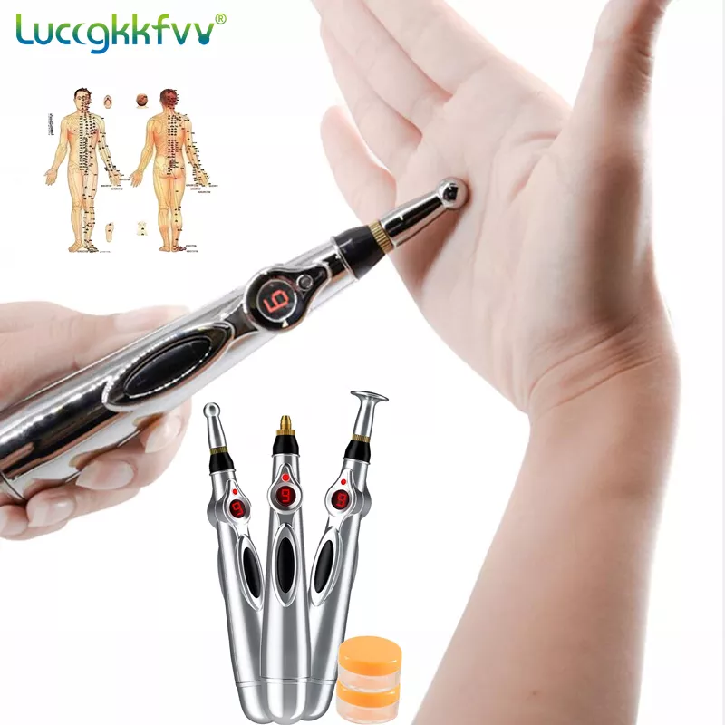 Electronic Acupuncture Pen Electric Meridians Laser Therapy Heal Massage Pen Meridian Energy Pen Relief Pain Tools
Electronic Acupuncture Pen Electric Meridians Laser Therapy Heal Massage Pen Meridian Energy Pen Relief Pain Tools