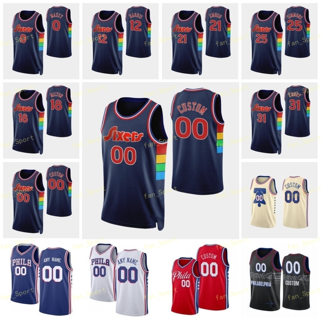 75th 2022 City Earned Edition Custom Joel 21 Embiid Tobias 12 Harris Tyrese 0 Maxey Seth 31 Curry Shake 18 Milton Georges 20 Niang Basketball Jersey Men Women, As
75th 2022 City Earned Edition Custom Joel 21 Embiid Tobias 12 Harris Tyrese 0 Maxey Seth 31 Curry Shake 18 Milton Georges 20 Niang Basketball Jersey Men Women, As
