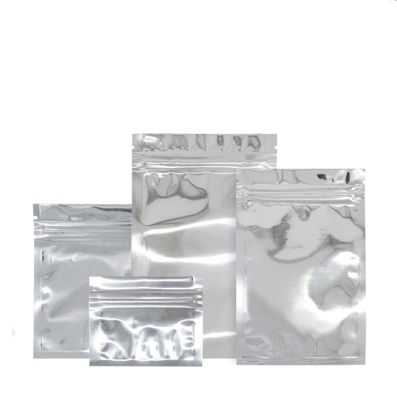 Multiple Sizes Silver Flat Bottom Zip Lock Packaging Bags 100pcs/lot Zipper Mylar Pouches with Tear Notch
Multiple Sizes Silver Flat Bottom Zip Lock Packaging Bags 100pcs/lot Zipper Mylar Pouches with Tear Notch