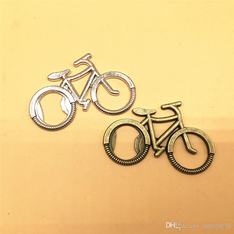 Bicycle Metal Beer Bottle Opener Cute key rings for bike lover Wedding Anniversary Party Gift Bike keychain New Free shipping