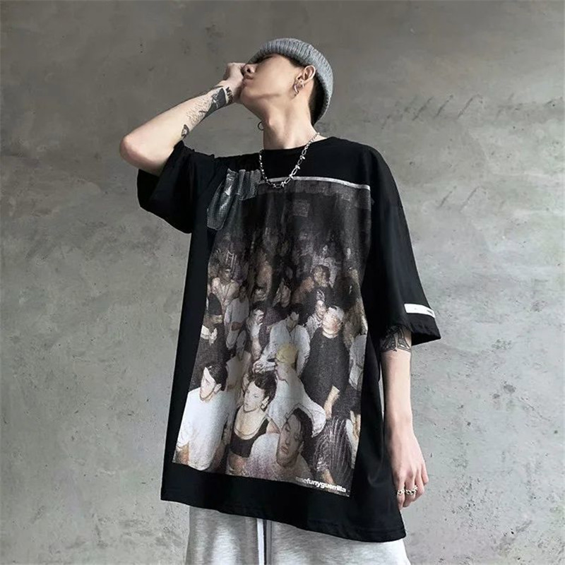 New 2021 Cool Half Sleeve Gothic t Shirt Men High Street Hip Hop Tops Male Summer Blouse Casual Loose Devil Print Tshirt Streetwear 6yb4
New 2021 Cool Half Sleeve Gothic t Shirt Men High Street Hip Hop Tops Male Summer Blouse Casual Loose Devil Print Tshirt Streetwear 6yb4